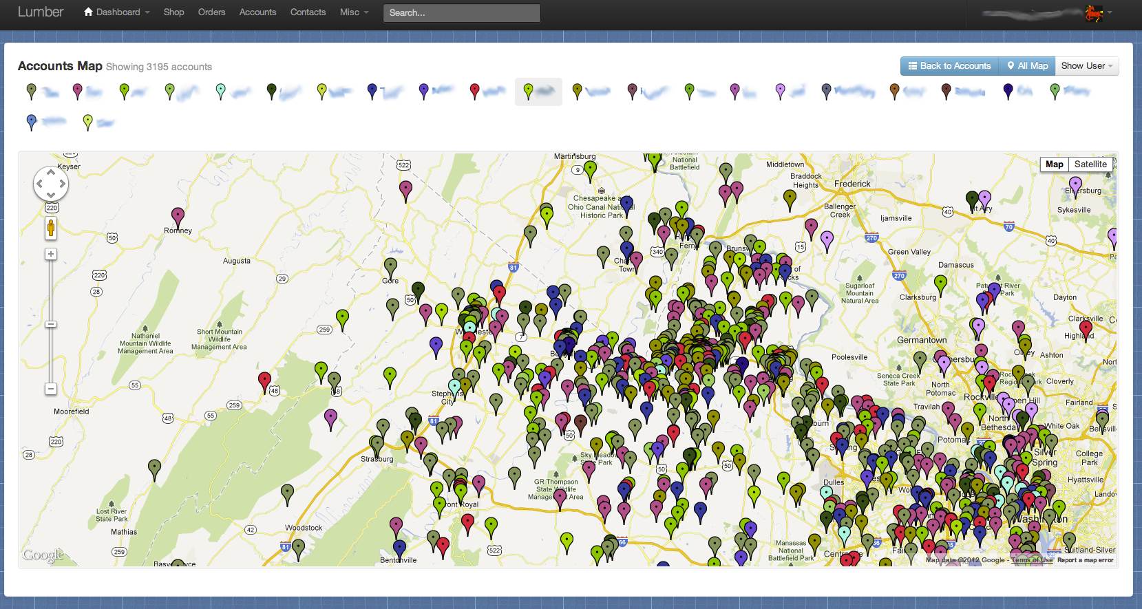 accounts map